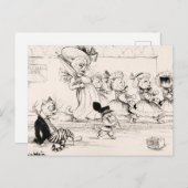 Carte Postale Love’s Labs Lost par Louis Wain (Devant / Derrière)