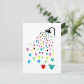 Carte postale "Love Shower" (Debout devant)