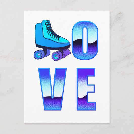 Carte Postale Love Skating (Devant)