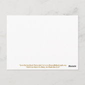 Carte postale Love Spring Stack (Dos)