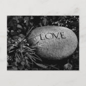 Carte Postale "Love" Stone (Devant)