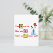 Carte Postale Love Story - Style de chimie (Debout devant)