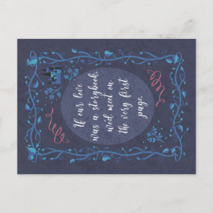 Carte postale Love Storybook
