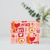 Carte postale Love Talk Valentine (Debout devant)