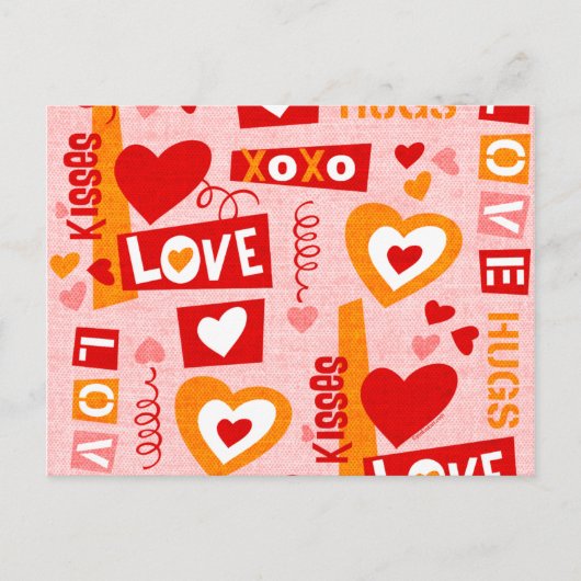 Carte postale Love Talk Valentine (Devant)