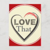 Carte Postale Love That Postcard (Devant)