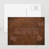 Carte Postale Love Western Style (Devant / Derrière)