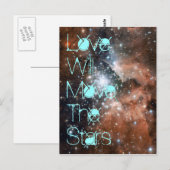 Carte postale Love Will Move (Devant / Derrière)