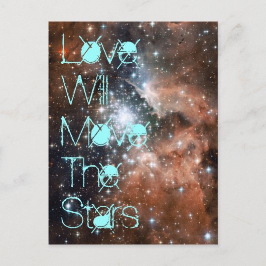 Carte postale Love Will Move (Devant)