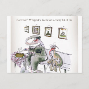 Carte Postale love yorkshire emprunter des dents de seins