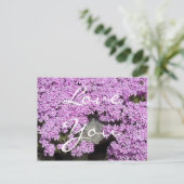 Carte postale Love You (Debout devant)