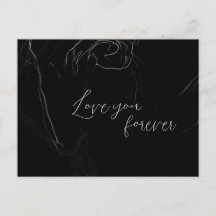 Carte postale "Love you ever"