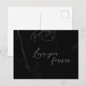 Carte postale "Love you ever" (Devant / Derrière)