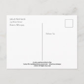 Carte Postale Love You More, Elephant Original Art (Dos)