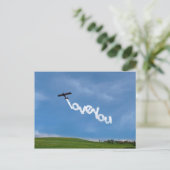 Carte postale Love You Skywriting (Debout devant)
