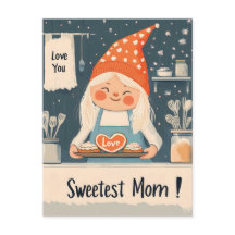 Love You, Sweetest Maman Design