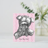 Carte Postale Love Your Guts Postcard (Debout devant)