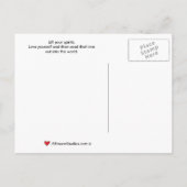 Carte postale Love Yourself_A_ (Dos)