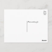 Carte Postale Lovebirds de Merci noir - Mariage, Fête des mariée (Dos)