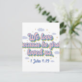 Carte Postale Loved Beyond Measure (Debout devant)