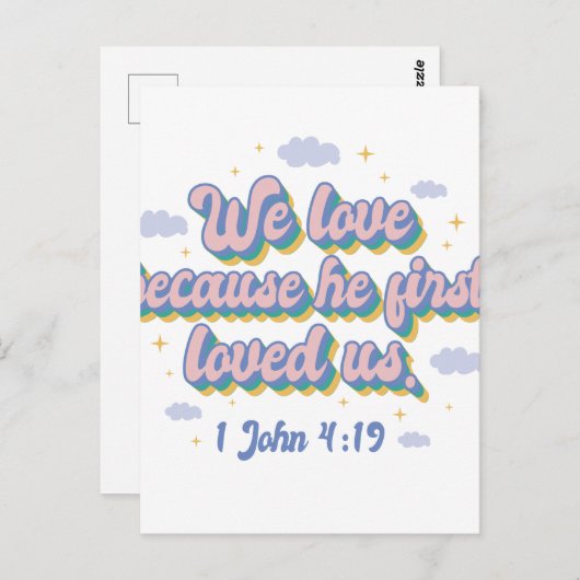 Carte Postale Loved Beyond Measure (Devant / Derrière)