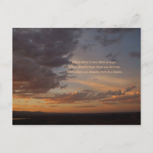 Carte Postale LoveHopeDreams