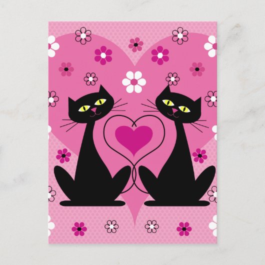 Carte Postale Lovely Cats (Devant)