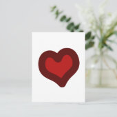 Carte Postale Lovely Heart (Debout devant)