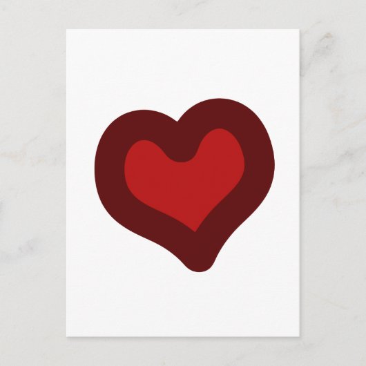 Carte Postale Lovely Heart (Devant)