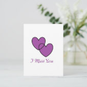 Carte Postale Lovely Heart (Debout devant)