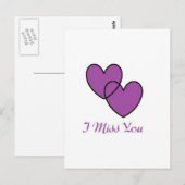 Carte Postale Lovely Heart (Devant / Derrière)