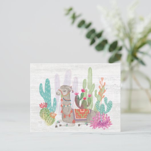 Carte Postale Lovely Llamas I (Debout devant)