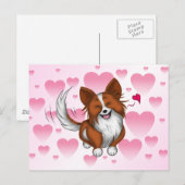 Carte Postale Lovely Puppy (Devant / Derrière)