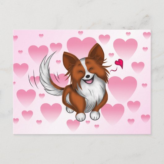Carte Postale Lovely Puppy (Devant)