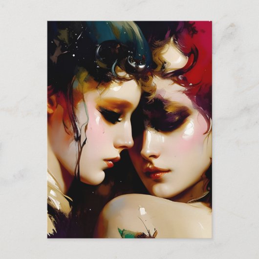 Carte postale Lovers (Devant)