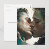 Carte postale Lovers Kiss (Devant / Derrière)