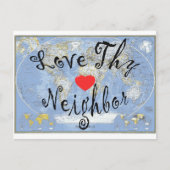 Carte Postale LoveThyNeighbor (Devant)