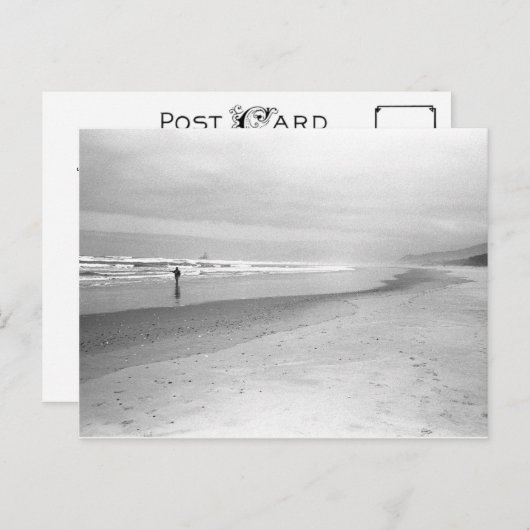 Carte postale Low Tide Fishing (Devant / Derrière)