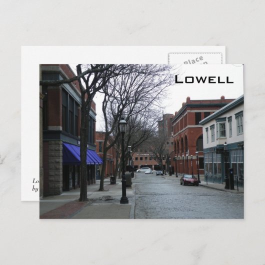 Carte Postale Lowell (Devant / Derrière)