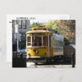CARTE POSTALE LOWELL 4131 TROLLEY (Devant / Derrière)