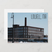 Carte postale Lowell Massachusetts (Devant / Derrière)