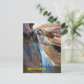 Carte Postale Lower Calf Creek Falls, Utah (Debout devant)