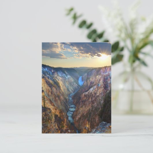 Carte Postale Lower Falls from Artist's Point (Debout devant)