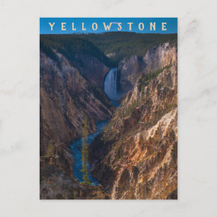 Carte Postale Lower Falls Grand Canyon du Yellowstone
