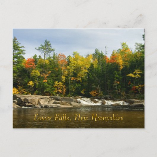 Carte Postale Lower Falls, NH Postcard (Devant)