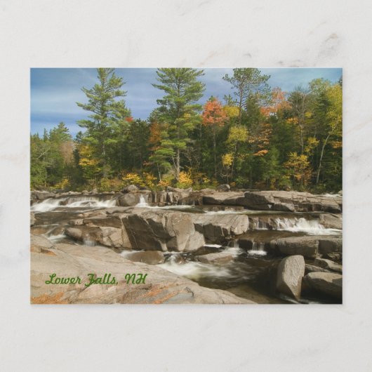 Carte Postale Lower Falls, NH Postcard (Devant)