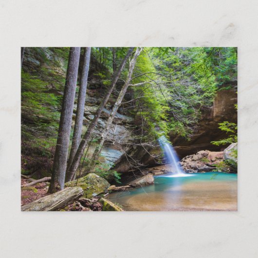 Carte Postale Lower Falls, Old Man's Cave, Hocking Hills SP, OH (Devant)