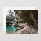 Carte Postale Lower Falls, Old Man's Cave, Ohio (Devant / Derrière)