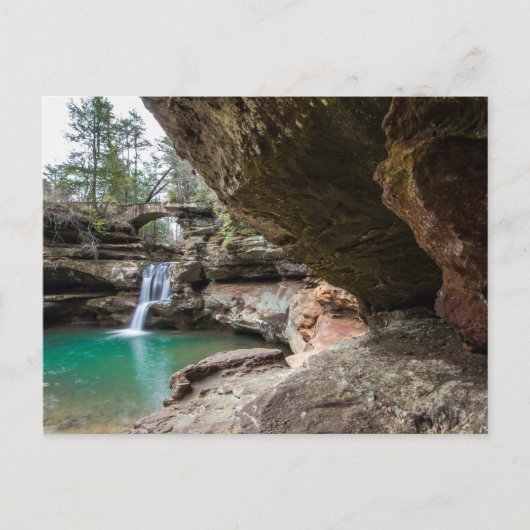 Carte Postale Lower Falls, Old Man's Cave, Ohio (Devant)