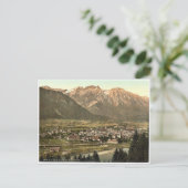 Carte Postale Lower Inn, Hall et Bettelwurfspitze, Tyrol, Instit (Debout devant)